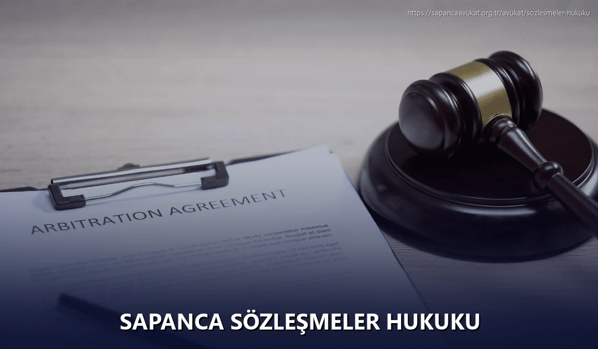 Sapanca Sözleşmeler Hukuku